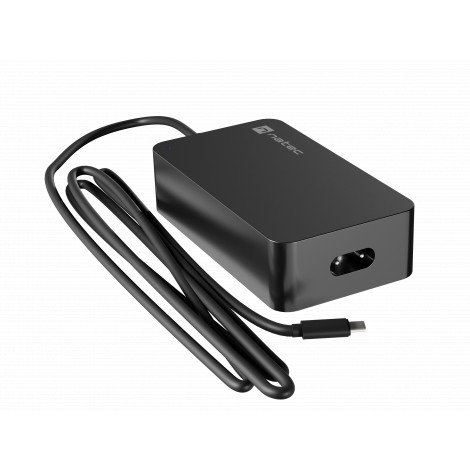 Natec Laptop Charger Gan USB-C 65W for Laptops, Tablets, Phones | NZU-2361