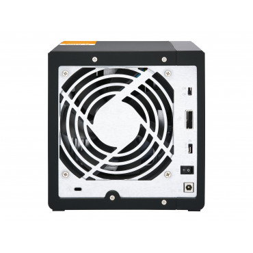 QNAP High-performance Desktop SATA 6Gbps JBOD Storage Enclosure | TL-D400S | Black