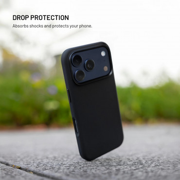 Fixed MagFlow | Back cover | Samsung | Galaxy S26 | Liquid Silicon | Black