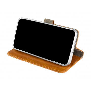 Fixed Opus | Book Case | Samsung | Galaxy A57 5G | Synthetic leather | Brown