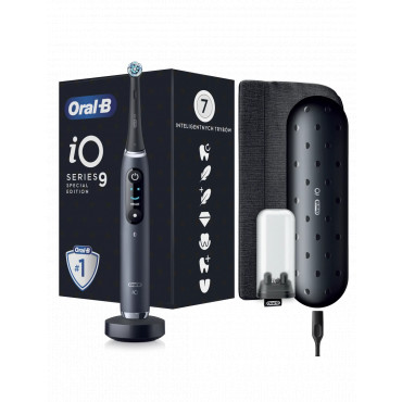 Oral-B Electric Toothbrush | iO9 Series | Rechargeable | For adults | Number of brush heads included 1 | Number of teeth brushin