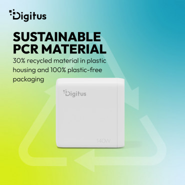 Digitus USB GaN Charger 140W, 3x USB-C, 1x USB-A | DA-10305
