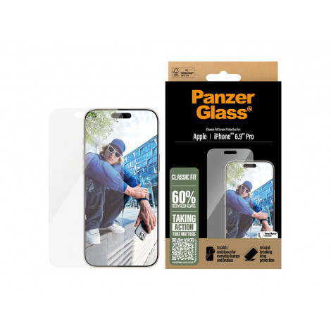 PanzerGlass Screen protector | Apple | iPhone 16 Pro Max | Tempered glass | Transparent
