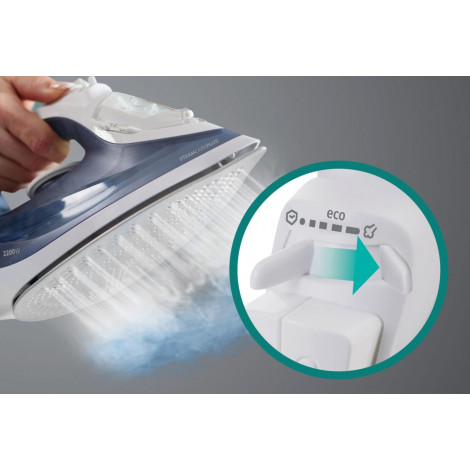 Gorenje SIK2200WB | Steam iron | 2200 W | Continuous steam 35 g/min | Water tank capacity 450 ml | Blue | Steam boost performanc