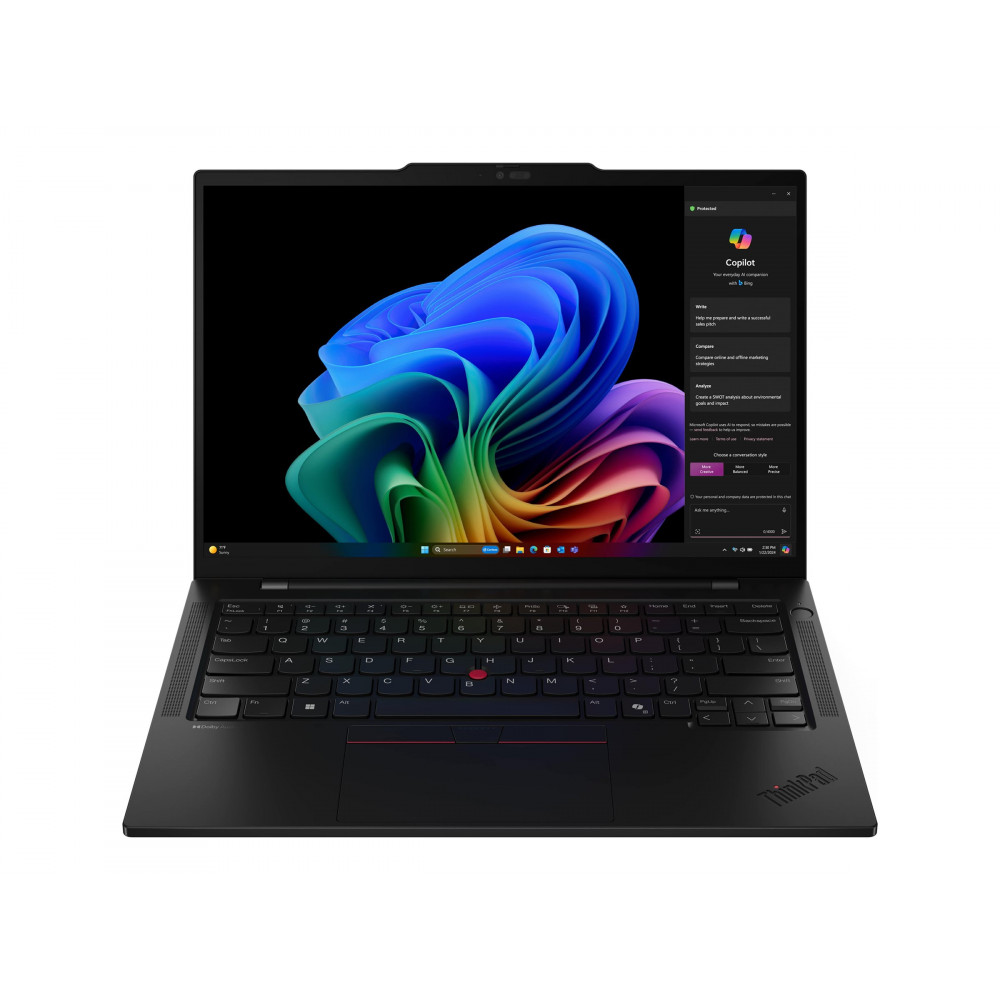 Lenovo ThinkPad T14s G6 Intel | Black | 14 " | IPS | WUXGA | 1920 x 1200 pixels | Anti-glare | Intel Core Ultra 7 | 258V | 32 GB