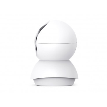 TP-LINK | Tapo C250 | Pan/Tilt AI Home Security Wi-Fi Camera | PTZ | 8 MP | 4mm/F1.6 | H.265 | MicroSD Card up to 512 GB