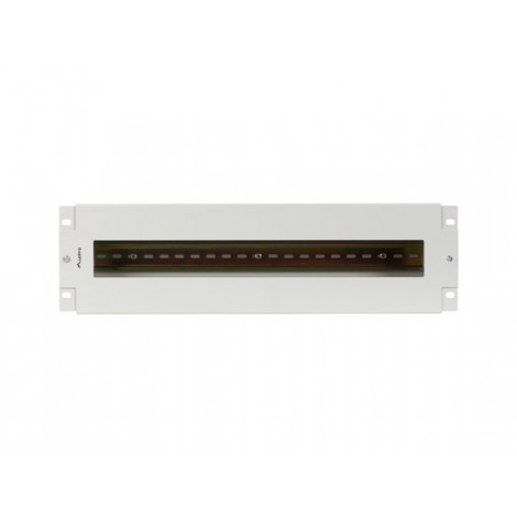 Lanberg 19" 3U Voltage Distrubution Panel with Din Rail TS-35 | Grey