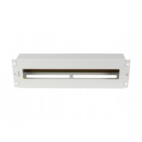 Lanberg 19" 3U Voltage Distrubution Panel with Din Rail TS-35 | Grey