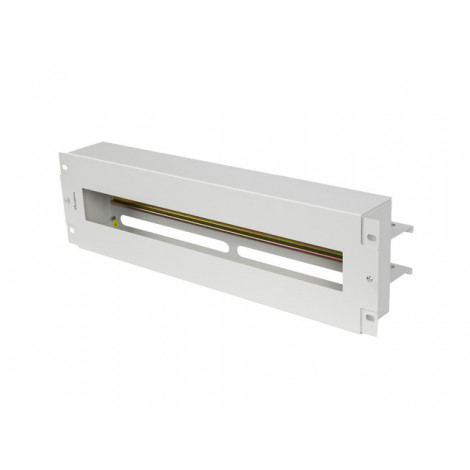 Lanberg 19" 3U Voltage Distrubution Panel with Din Rail TS-35 | Grey