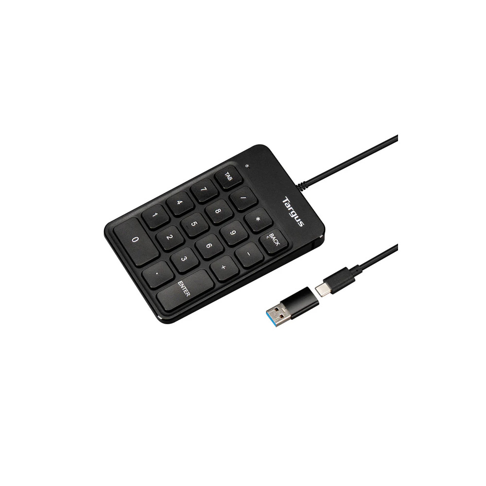 Targus | Numeric EcoSmart | Numeric Keypad | Wired | Black
