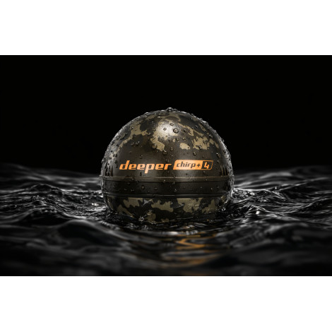 Deeper Smart Sonar Chirp+4 | Sonar | Wi-Fi | Green/Brown