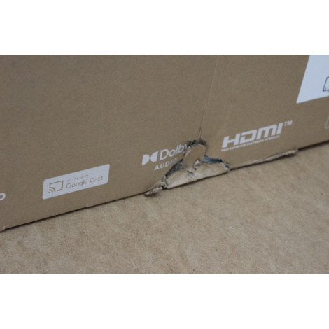 SALE OUT. Xiaomi QLED TV A Pro 2026 | 32" | Smart TV | Google TV | HD | Dark Gray | DAMAGED PACKAGING, CRACKED PLASTIC AT THE BA