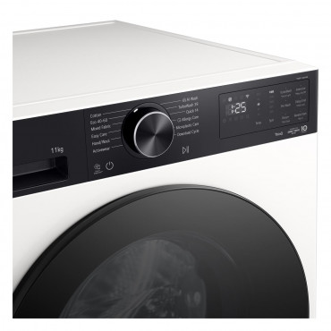 LG Washing machine | F4X5011TKB | Energy efficiency class A | Front loading | Washing capacity 11 kg | 1400 RPM | Depth 57 cm | 