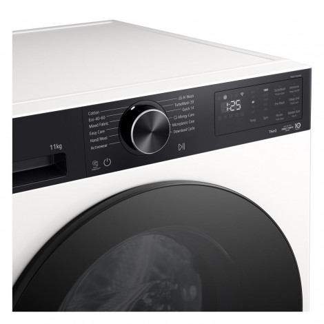 LG Washing machine | F4X5011TKB | Energy efficiency class A | Front loading | Washing capacity 11 kg | 1400 RPM | Depth 57 cm | 