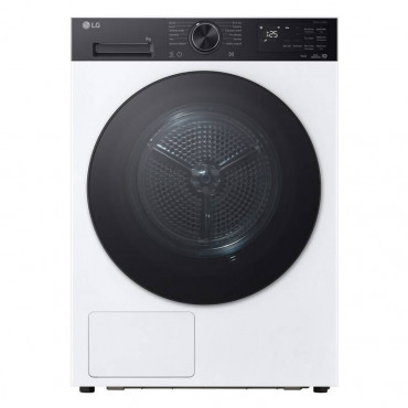 LG Dryer Machine | RHX5009TKB | Energy efficiency class Class B | Front loading | 9 kg | Digital | Heat pump | Depth 66 cm | Wi-