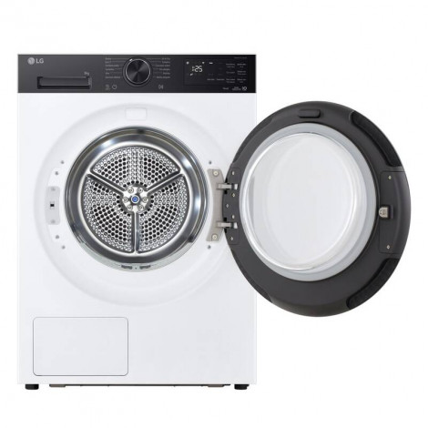 LG Dryer Machine | RHX5009TKB | Energy efficiency class Class B | Front loading | 9 kg | Digital | Heat pump | Depth 66 cm | Wi-