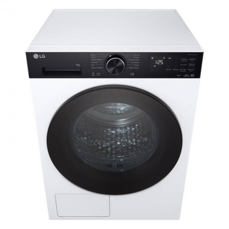 LG Dryer Machine | RHX5009TKB | Energy efficiency class Class B | Front loading | 9 kg | Digital | Heat pump | Depth 66 cm | Wi-