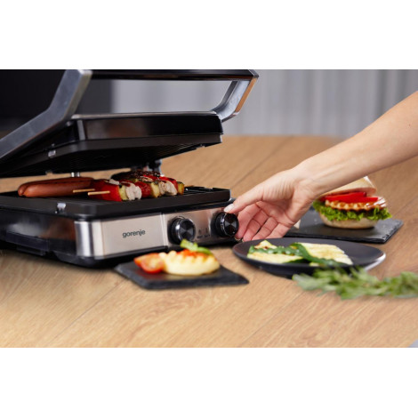Gorenje Grill | GCG2000MT | 2000 W | Table | Black