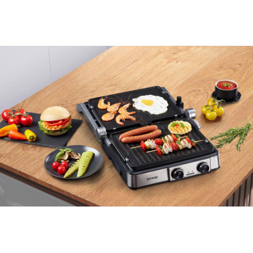 Gorenje Grill | GCG2000MT | 2000 W | Table | Black