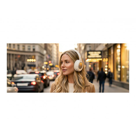 Muse Headphones | M-295 ANCW | Bluetooth | Over-Ear | Microphone | White | Noise canceling | Wireless