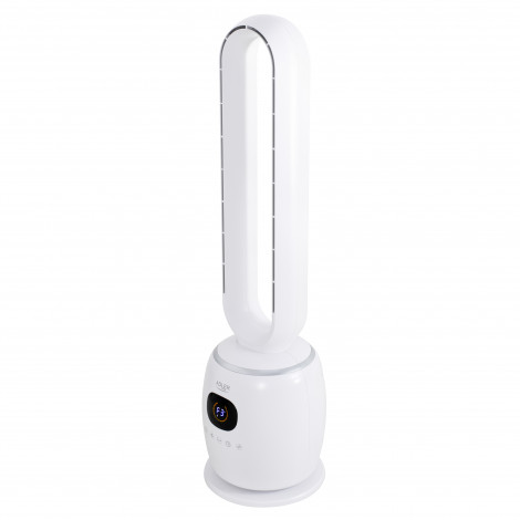 Adler Bladeless Fan | AD 7344 | Tower Fan | 60 W | Diameter 23 cm | Number of speeds 3 | Oscillation | Remote control | White