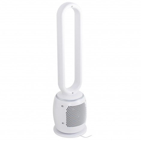 Adler Bladeless Fan | AD 7344 | Tower Fan | 60 W | Diameter 23 cm | Number of speeds 3 | Oscillation | Remote control | White
