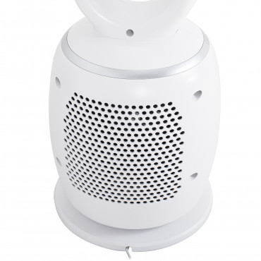 Adler Bladeless Fan | AD 7344 | Tower Fan | 60 W | Diameter 23 cm | Number of speeds 3 | Oscillation | Remote control | White