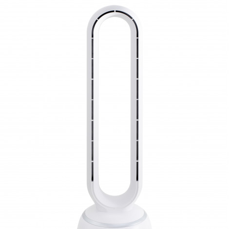 Adler Bladeless Fan | AD 7344 | Tower Fan | 60 W | Diameter 23 cm | Number of speeds 3 | Oscillation | Remote control | White