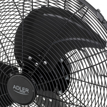 Adler | AD 7334 | Velocity Fan | 110 W | Diameter 45 cm | Number of speeds 3 | Oscillation | Black