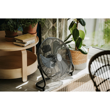 Adler | AD 7334 | Velocity Fan | 110 W | Diameter 45 cm | Number of speeds 3 | Oscillation | Black