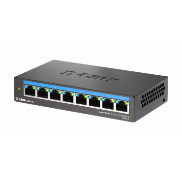 D-Link DMS-108/E | 8-Port 2.5G Multi-Gigabit Desktop Switch | Desktop | Unmanaged