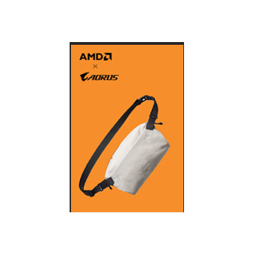 Gigabyte | AORUS AMD | Sling Bag | Grey