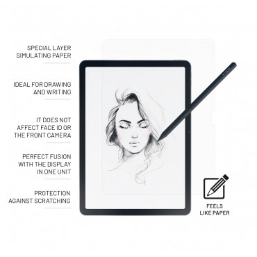 Fixed PaperGlass | Apple | Screen protector | iPad Air 11" (2024-2026) | Glass | Transparent