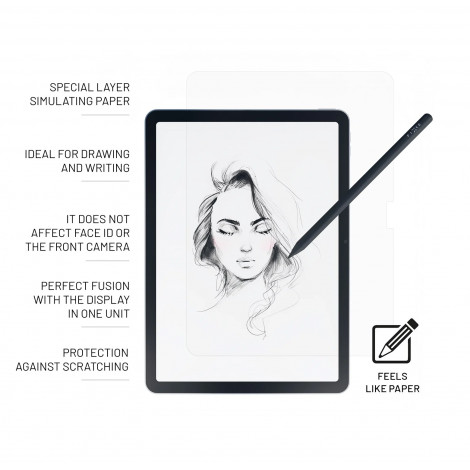 Fixed PaperGlass | Apple | Screen protector | iPad Air 11" (2024-2026) | Glass | Transparent