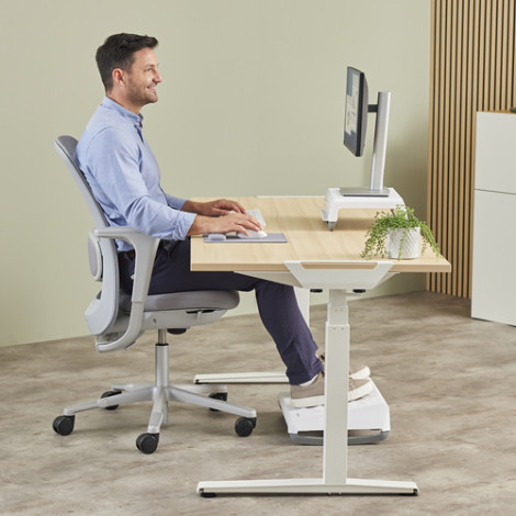 Fellowes | Breyta Keyboard Wrist Rest | Grey