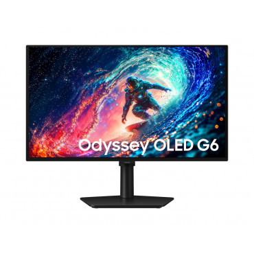 Samsung Odyssey OLED G6 G61SH | 27 " | OLED | QHD | 16:9 | 240 Hz | 0.03 ms | 2560 x 1440 pixels | 200 cd/m | HDMI ports quantit
