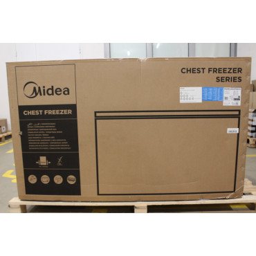 SALE OUT. Midea Freezer | MDRC564FEE01 | Energy efficiency class E | Chest | Free standing | Height 82.5 cm | Total net capacity