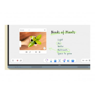 Benq RM7504 | Interactive Flat Panel | 75 " | 450 cd/m | Landscape | Android | Wi-Fi | 8 ms | 50000:1