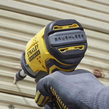 Stanley | 18V V20 Brushless 3-Speed Impact Driver - 2.0Ah Kit | SFMCF820D2K-QW | 18 V | 2.0 Ah | Lithium Ion