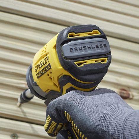 Stanley | 18V V20 Brushless 3-Speed Impact Driver - 2.0Ah Kit | SFMCF820D2K-QW | 18 V | 2.0 Ah | Lithium Ion