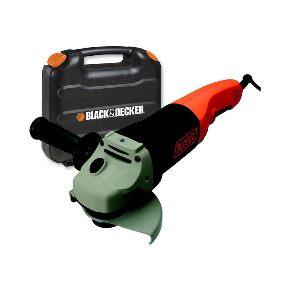 BLACK & DECKER KG1202K-QS | Brushless Angle Grinder | 1200 W | 125 mm