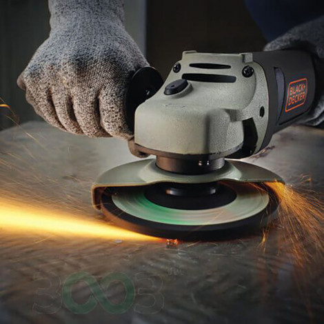 BLACK & DECKER KG1202K-QS | Brushless Angle Grinder | 1200 W | 125 mm