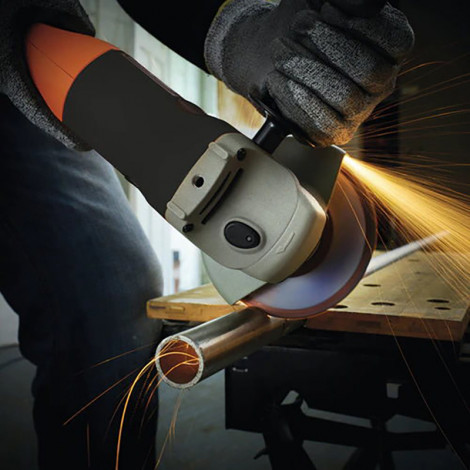 BLACK & DECKER KG1202K-QS | Brushless Angle Grinder | 1200 W | 125 mm
