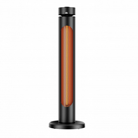 Mill CBOC20FLOOR Oscilliating Infrared Outdoor Heater, 2000 W, Black | Mill
