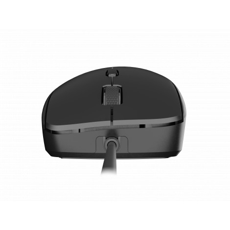 Natec Hawk 2 2400DPI, Wired, Laser, Black | Natec
