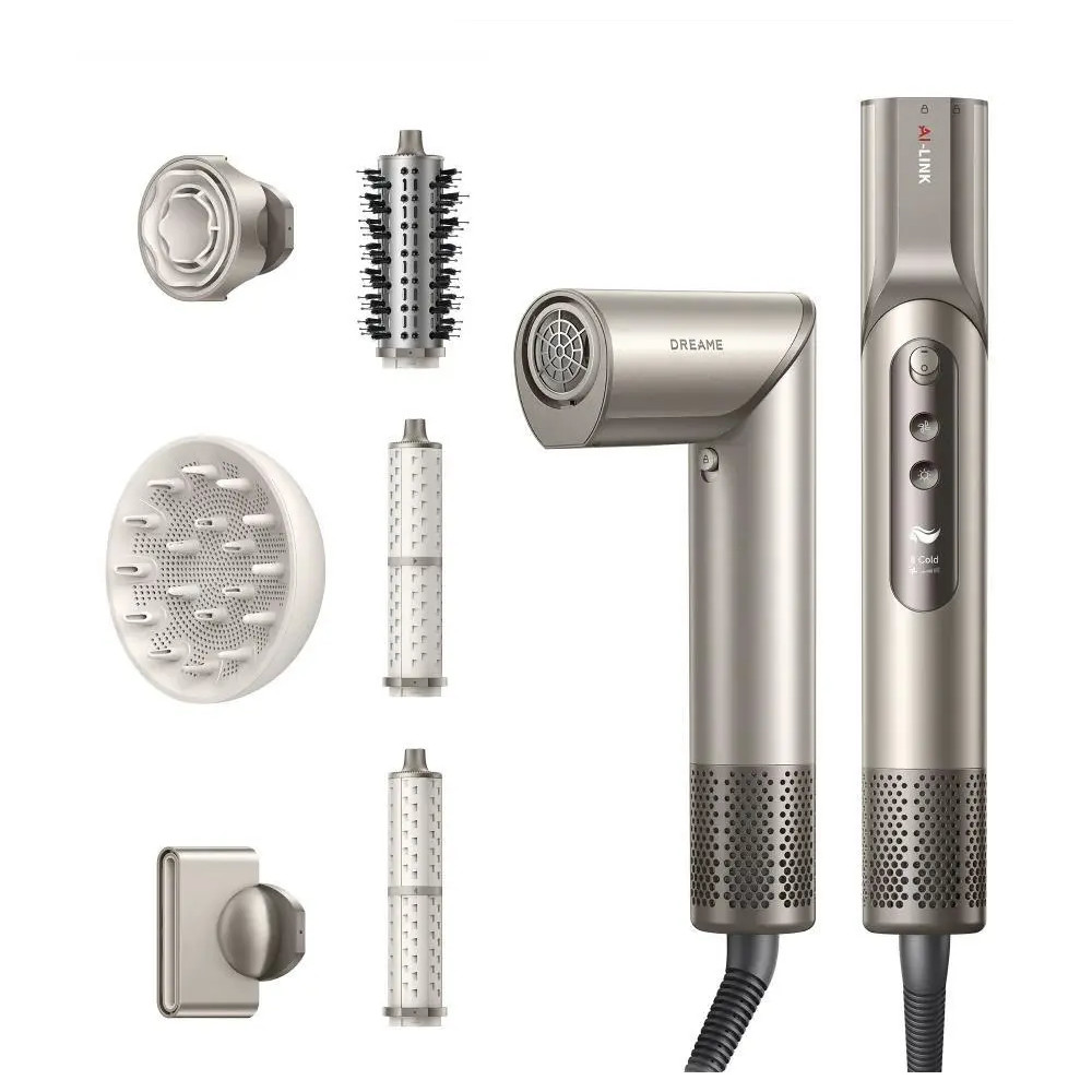 Dreame Dazzle Hair Styling Device Gold | Z106987 | Ion conditioning | Temperature (min) 57 C | Temperature (max) 90 C | 1400 W