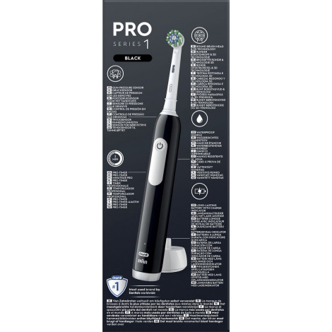 Oral-B Pro Series 1 | Electric Toothbrush | Rechargeable | For adults | Number of brush heads included 1 | Number of teeth brush