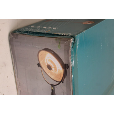 SALE OUT. SUNRED Heater | RSS16, Retro Bright Standing | Infrared | 2100 W | Black | DAMAGED PACKAGING | IP54