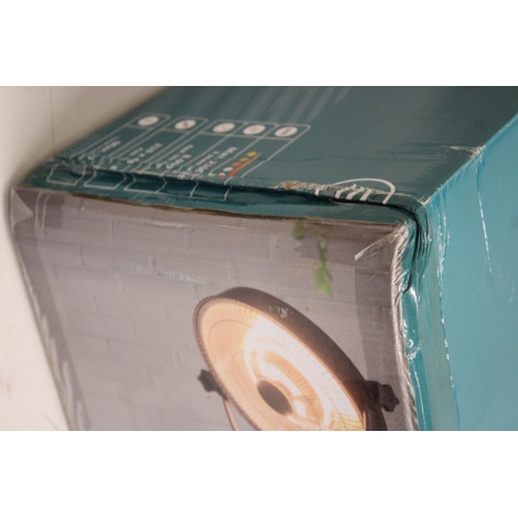 SALE OUT. SUNRED Heater | RSS16, Retro Bright Standing | Infrared | 2100 W | Black | DAMAGED PACKAGING | IP54