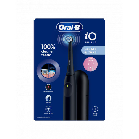 Oral-B Electric Toothbrush | iO2i | Rechargeable | For adults | Number of brush heads included 1 | Number of teeth brushing mode